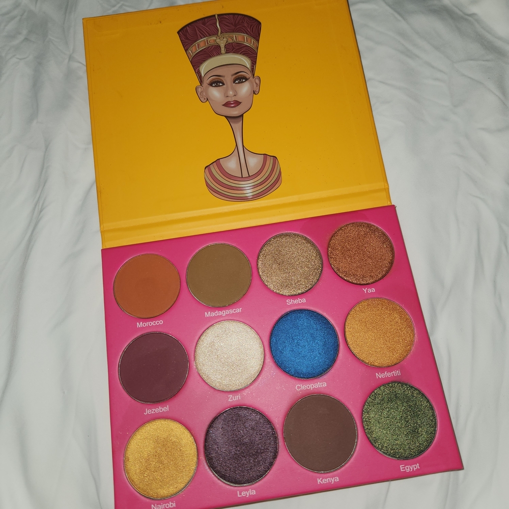 SWATCHED Juvia's Place Vibrant Eyeshadow Palette